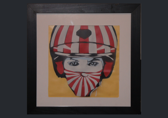 Aerosol on canvas
